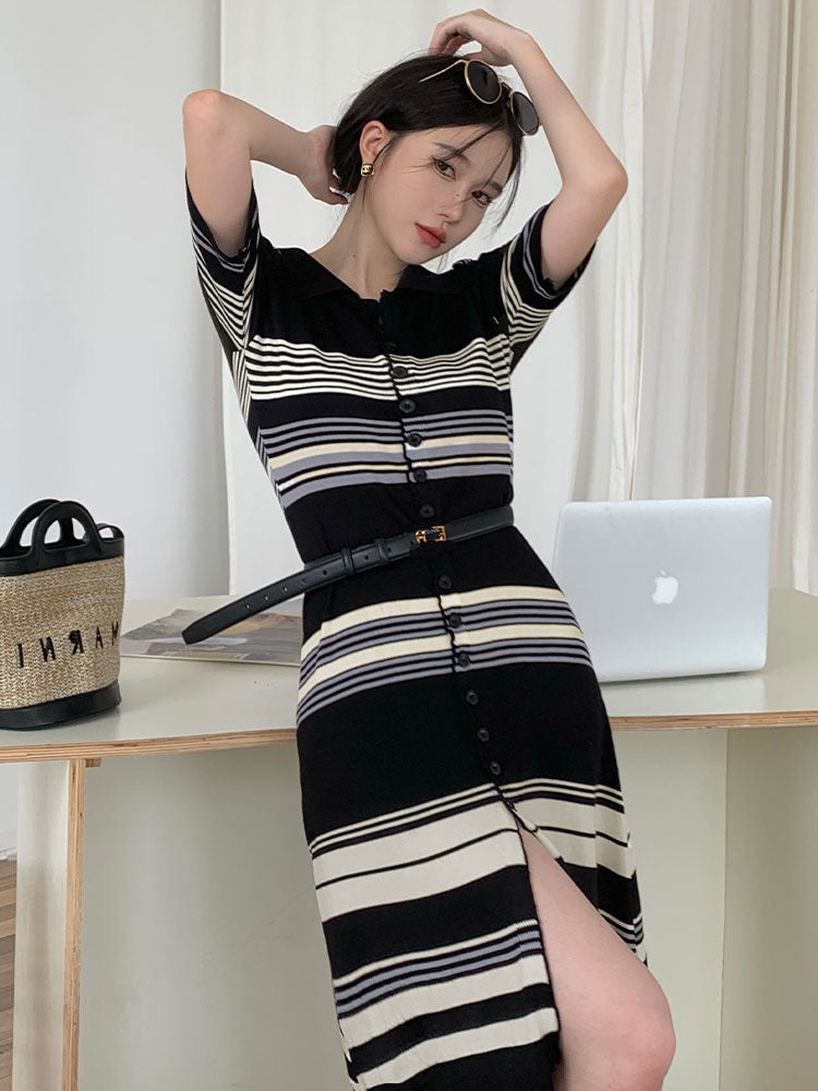 Ainsley Knitted Dress without belt